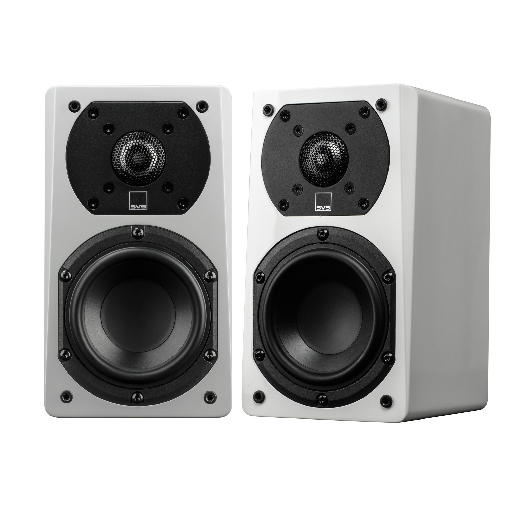 картинка Полочная акустика SVS Prime Satellite Piano White Симпл дистрибьюшн