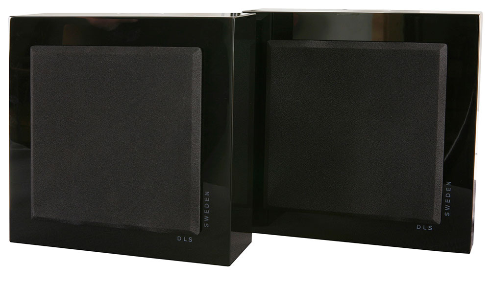 картинка Настенная акустика DLS Flatbox Mini v3 piano black Симпл дистрибьюшн
