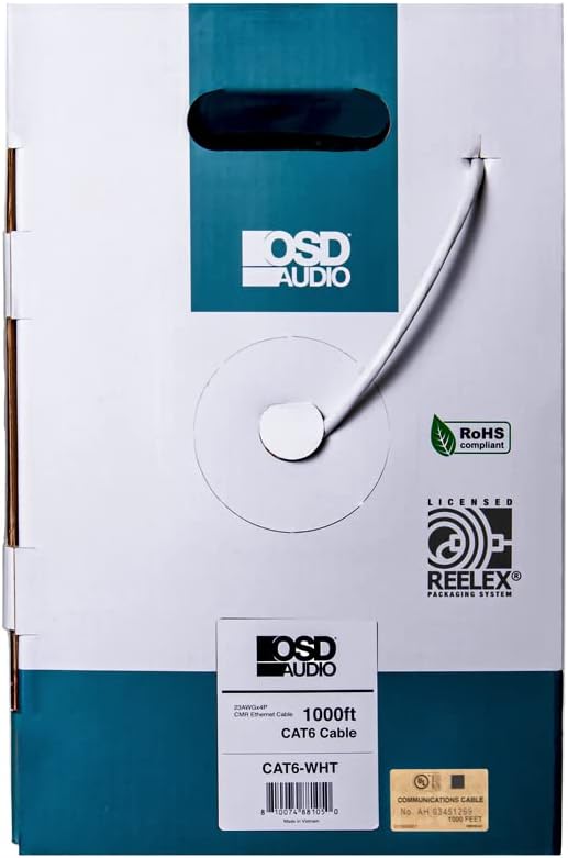 картинка OSD CAT 6 White Симпл дистрибьюшн