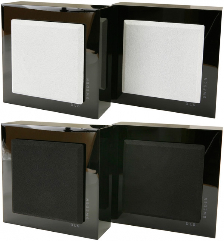 картинка Настенная акустика DLS Flatbox Slim Mini piano black Симпл дистрибьюшн