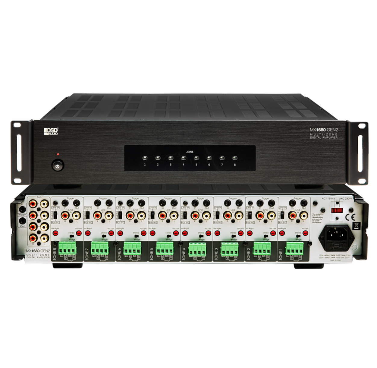 картинка Усилитель мощности MX1680 GEN2 Симпл дистрибьюшн