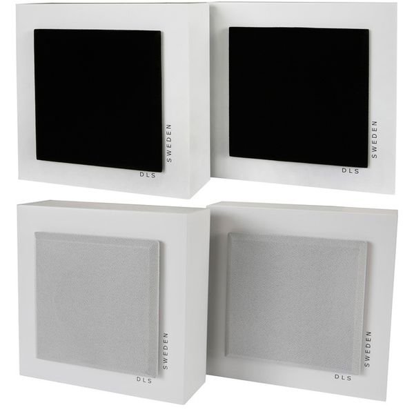 картинка Настенная акустика DLS Flatbox Slim Mini piano white Симпл дистрибьюшн