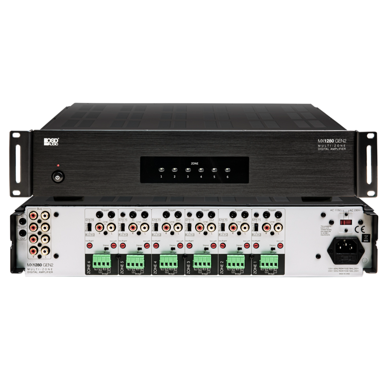 картинка Усилитель мощности MX1280 GEN2 Симпл дистрибьюшн